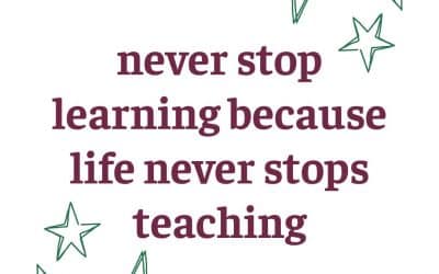 Never stop learning because life never stops teaching. Mein Jahresrückblick 2023